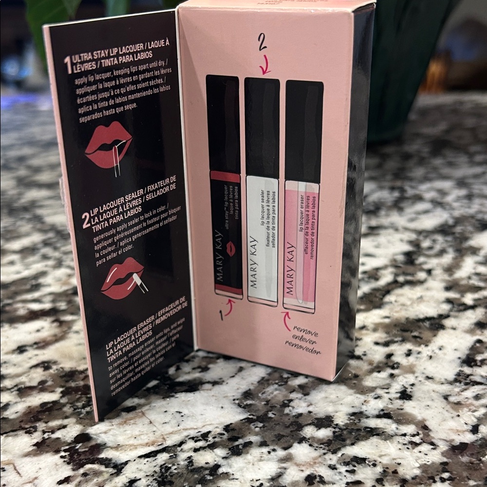 Mary Kay Ultra Stay lip lacquer kit in  Rose. New never used. - Picture 2 of 6